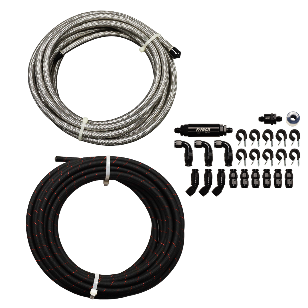 FiTech Fuel Injection PTFE Fuel Hose Line Kits
